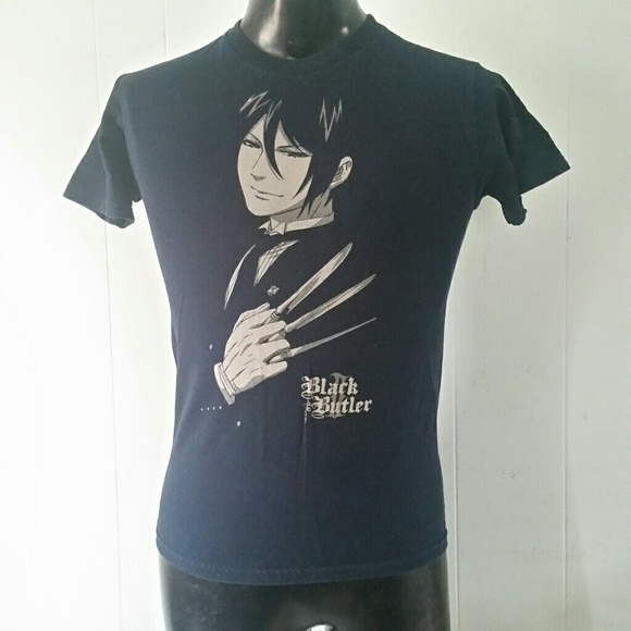 Black Butler Tshirt Anime Tee Cosplay - Picture 1 of 3